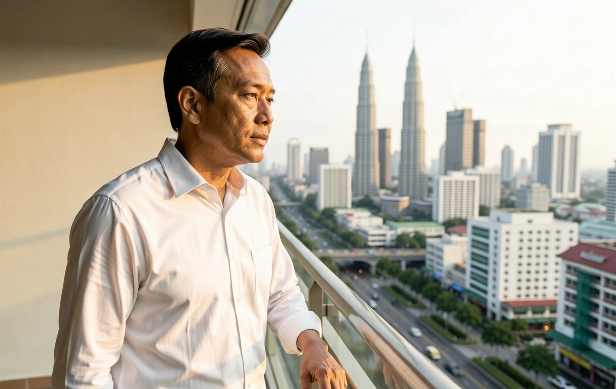 Potret inspirasi lelaki matang